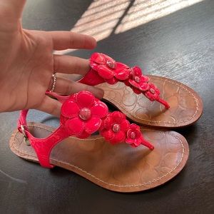 💝Coach sandals💝 size 8/12